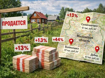 Как изменился рынок подмосковных дач за год
