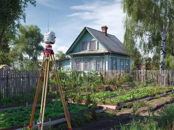 Как проводится топографическая съёмка участка под строительство