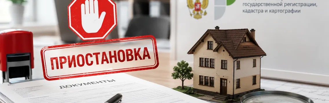 Почему Росреестр приостановил регистрацию недвижимости: 10 самых частых причин в 2026 году