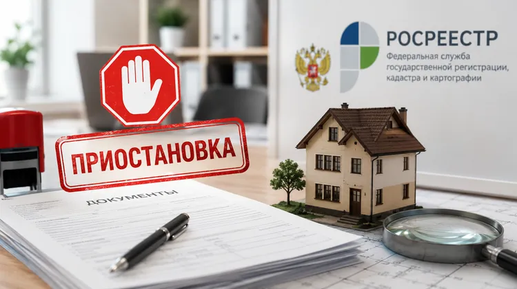 Почему Росреестр приостановил регистрацию недвижимости: 10 самых частых причин в 2026 году